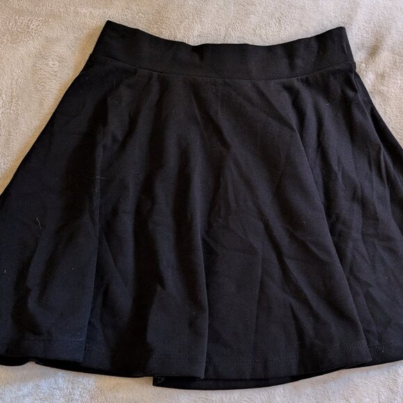 WOMENS BLACK SKIRT Decree New with Tags M Medium Short Sporty Tennis JC Penny - Picture 5 of 6